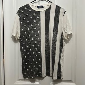 TopMan Vintage Flag Tee